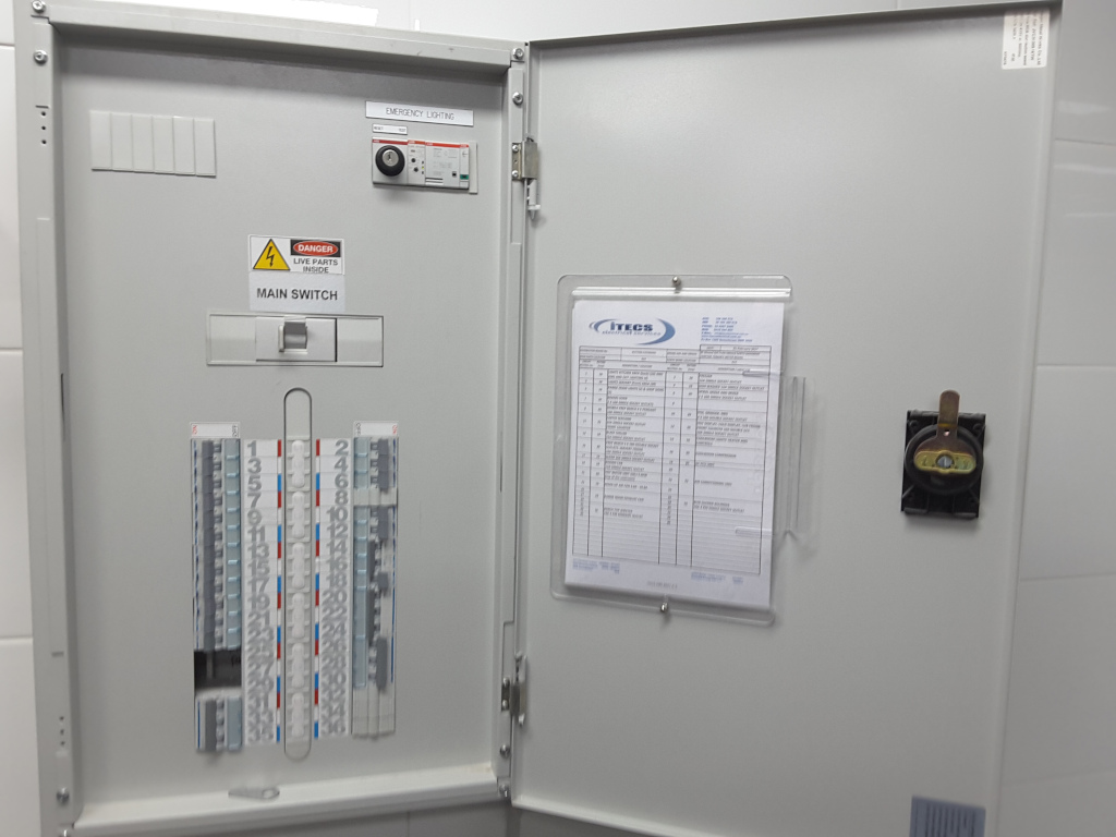 Fit-out electrical project by ITECS Electrical, Canberra and Queanbeyan
